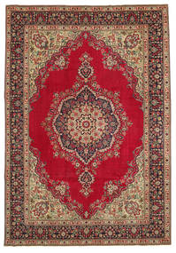  245X353 Tabriz Patina Rug Red/Brown Persia/Iran Carpetvista
