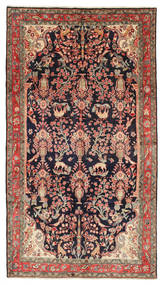  Hamadan Shahrbaf Patina Pictorial Rug 156X280 Persian Wool Small Carpetvista