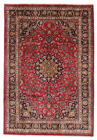 Maschad Fine Signatur: Ahjaji Teppich 204X298 Wolle, Persien/Iran Carpetvista