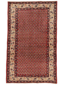  Persischer Sarough Patina Teppich 132X215 Dunkelrot/Rot Carpetvista