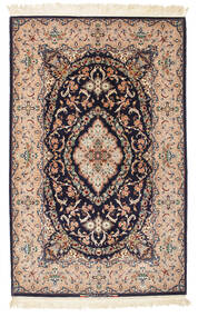  Isfahan Silk Warp Signed: Davari Rug 126X200 Persian Wool Small Carpetvista