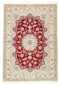  Persischer Nain 6La Habibian Teppich 118X169 (Wolle, Persien/Iran)