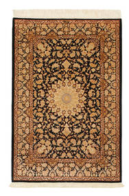  クム シルク 署名: クム Mohammadi 絨毯 101X151 ペルシャ シルクカーペット 小 Carpetvista