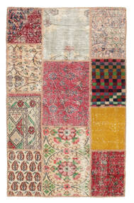  100X164 Patchwork Teppich Mehrfarbig Türkei Carpetvista