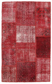  100X164 Small Patchwork Rug Wool, Carpetvista