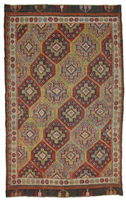 208X340 絨毯 オリエンタル キリム セミアンティーク トルコ マルチカラー (ウール, トルコ) Carpetvista
