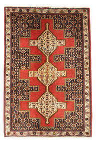 Tapete Oriental Senneh 73X109 (Lã, Pérsia/Irão)