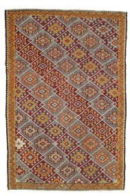  195X293 Kilim Semi Antique Turkish Rug Multicolor Turkey Carpetvista