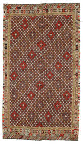  Kilim Semi Antique Turkish Rug 205X363 Wool Multicolor Carpetvista