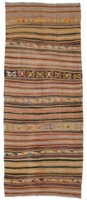 廊下 絨毯 143X360 オリエンタル キリム セミアンティーク トルコ