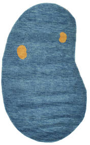  100X170 小 Pierrot 絨毯 - ブルー