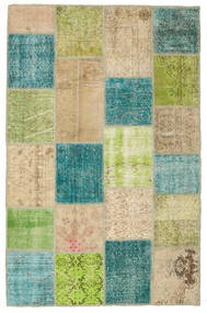  Patchwork Rug 120X183 Wool Multicolor Small Carpetvista