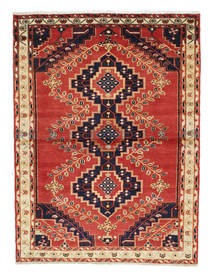 Orientalischer Saveh Teppich 115X152 Wolle, Persien/Iran Carpetvista