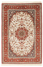  Persisk Isfahan Silkesvarp Signerad: Seigrafian Matta 156X231 (Ull, Persien/Iran)