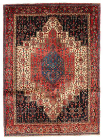 130X178 Senneh Teppich Orientalischer (Wolle, Persien/Iran) Carpetvista