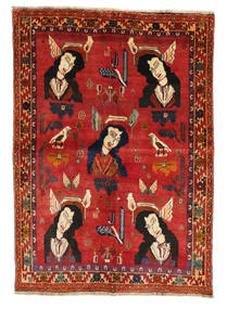  Persischer Ghashghai Figurativ Teppich 161X228 Carpetvista