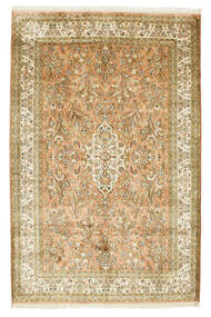 127X190 Kashmir Pure Silk Rug Oriental (Silk, India) Carpetvista