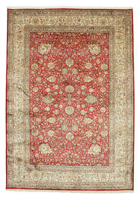 220X313 Kashmir Pure Silk Rug Oriental (Silk, India) Carpetvista