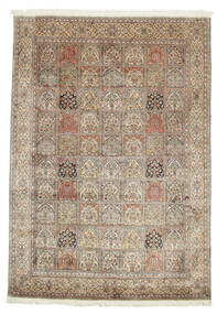  Oriental Kashmir Pure Silk Rug 166X235 Silk, India Carpetvista