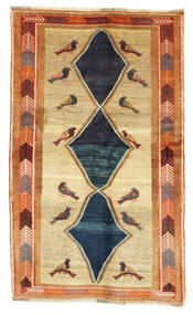  Persian Qashqai Pictorial Rug 133X225 (Wool, Persia/Iran)