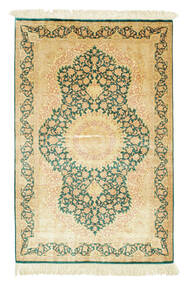  80X122 Qum Silk Rug Persia/Iran Carpetvista