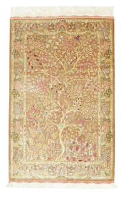  80X122 Qum Silk Rug Persia/Iran Carpetvista