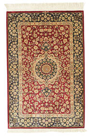 Qum Silk Rug 78X121 Silk, Persia/Iran Carpetvista