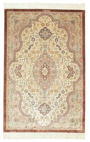  Oriental Kashmir Pure Silk Rug 100X148 Silk, India Carpetvista