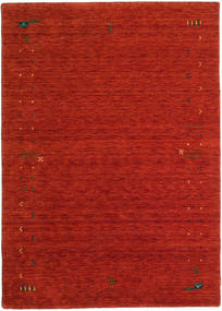  Wool Rug 160X230 Gabbeh Loom Frame Rust Red