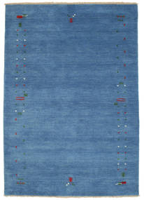  Wool Rug 160X230 Gabbeh Loom Frame Blue