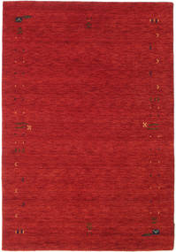 Gabbeh Loom Frame 140X200 Small Rust Red Wool Rug