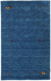  100X160 Small Gabbeh Loom Frame Rug - Blue Wool
