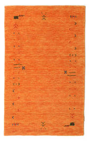 Gabbeh Loom Frame 100X160 小 オレンジ ウール 絨毯