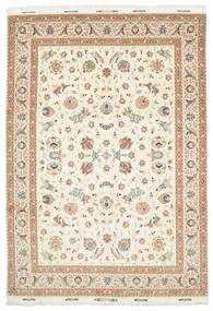 絨毯 タブリーズ 60 Raj 絹の縦糸 247X352 (ウール, ペルシャ/イラン)