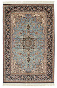  Isfahan Silk Warp Signed: Davari Rug 130X200 Persian Wool Small