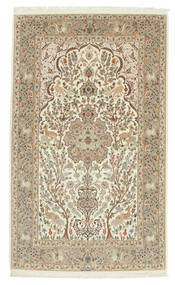125X210 Isfahan Seidenkette Davari Teppich Orientalischer (Wolle, Persien/Iran)