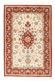  Persian Isfahan Silk Warp Signed: Mansori Rug 108X160 (Wool, Persia/Iran)