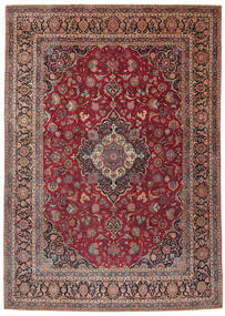 Persischer Keshan Fine Teppich 275X385 Rot/Dunkelrot Carpetvista