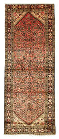  Oriental Hamadan Rug 107X281 Runner
 Black/Brown Wool, Persia/Iran Carpetvista