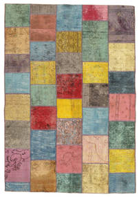 Patchwork Rug 144X208 Persian Wool Multicolor Small Carpetvista