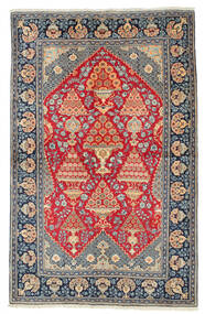  Persian Qum Kork/Silk Rug 135X213 (Wool, Persia/Iran)