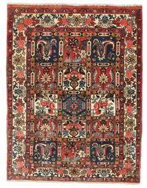  Orientalischer Bachtiar Teppich 104X137 Wolle, Persien/Iran Carpetvista