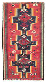  Oriental Kilim Fars Rug 155X288 Wool, Persia/Iran Carpetvista