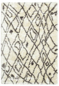  Shaggy Rug 220X320 Berber Style Shaggy Eclipse Off White