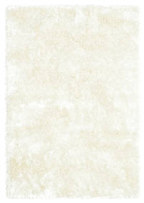  160X230 Plain (Single Colored) Shaggy Rug Berber Shaggy - Off White