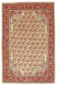 Sarough Patina Vloerkleed 106X160 Wol, Perzië/Iran Carpetvista