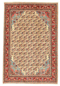 Sarough Patina Vloerkleed 105X155 Wol, Perzië/Iran Carpetvista