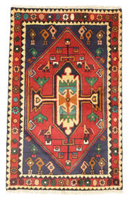  71X112 Medallion Small Hamadan Rug Wool, Carpetvista