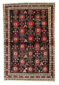  112X172 Medallion Small Afshar Rug Wool, Carpetvista