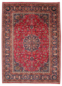  Orientalischer Maschad Signatur: Orfani Teppich 261X360 Großer Wolle, Persien/Iran Carpetvista